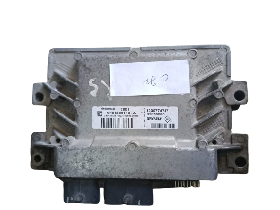 Calculateur Moteur Renault Clio 1.2 Continental S120200113A SIM32 8200774747 8200700695