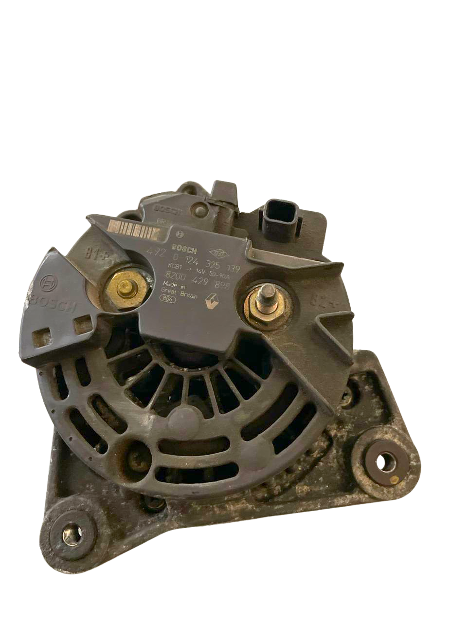 Alternateur  8200429898/ 0124325139   Bosch CLIO  MODUS TWINGO  1.2   MEGANE  SCENIC 1.5