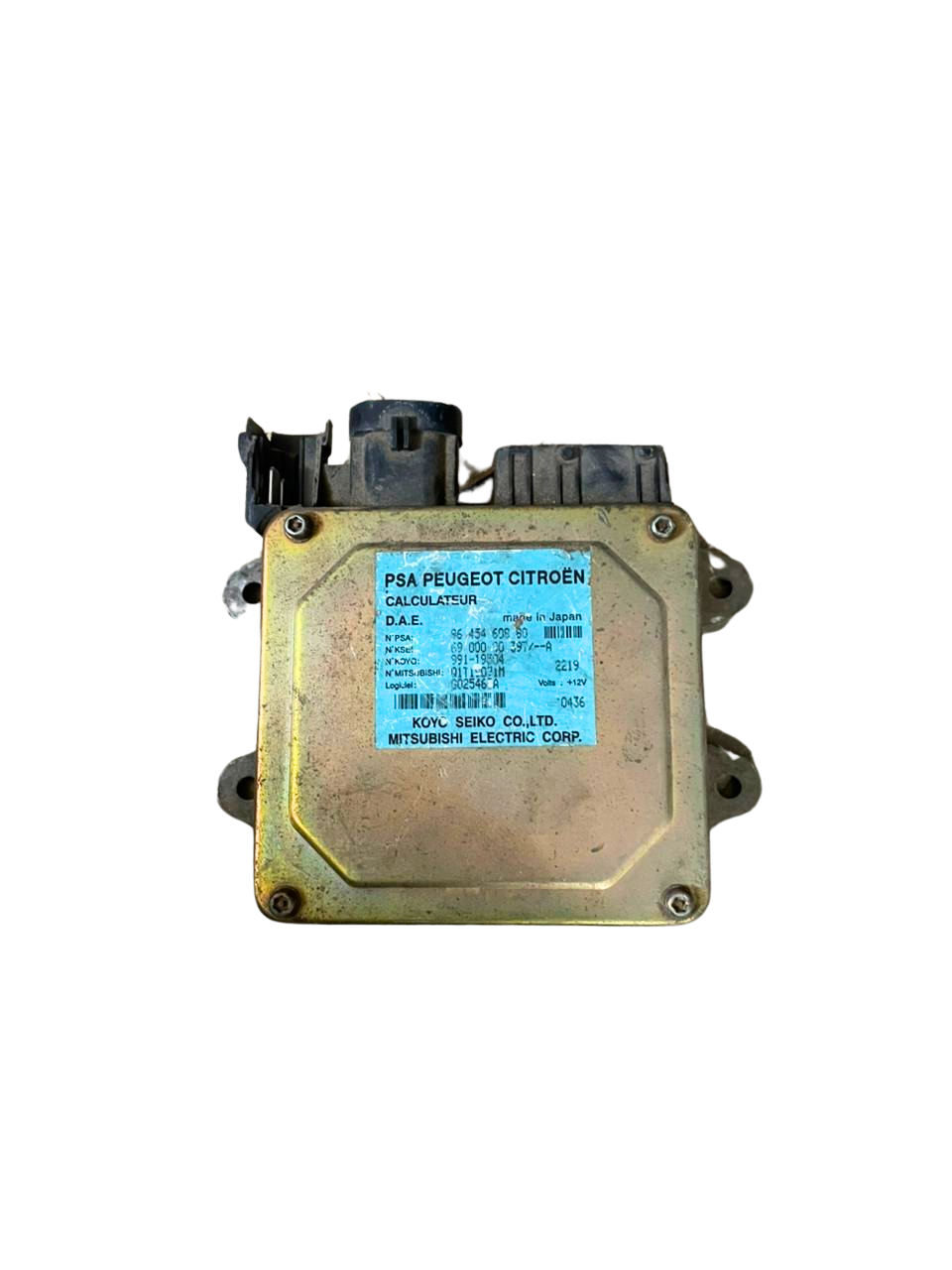 Calculateur de direction 9645460880 6900000397 C3 Citroen Koyo 7246
