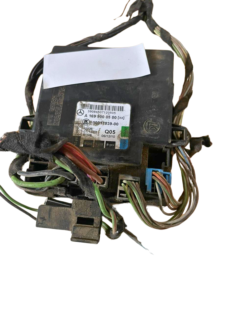 Unité de commande de porte avant gauche d'origine Mercedes W169/W245 - A1699000500