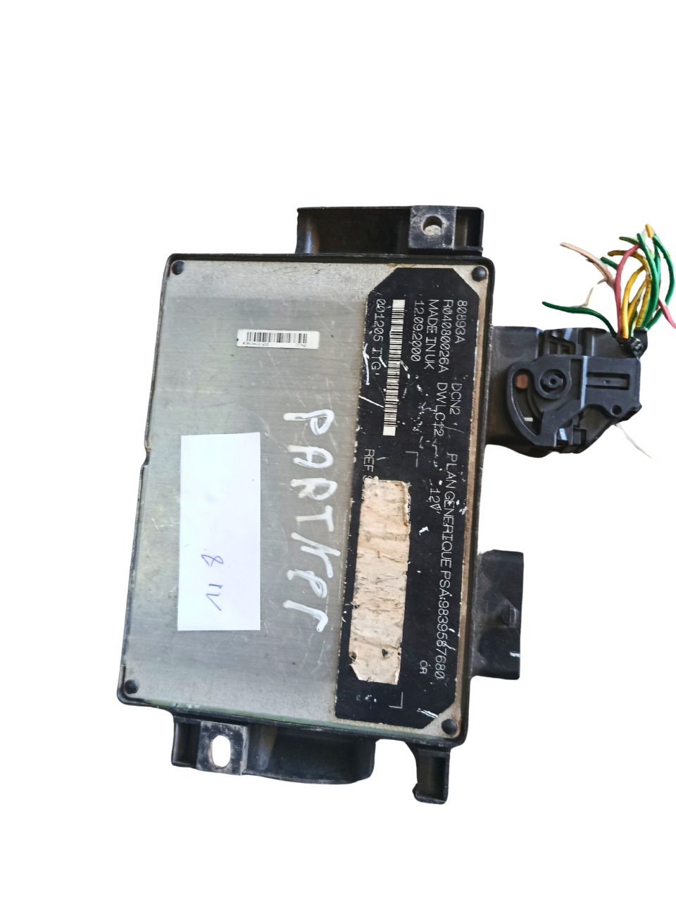 Calculateur 9839587680 9642398280 R04080025A berlingo partenaire scudo 1.9
