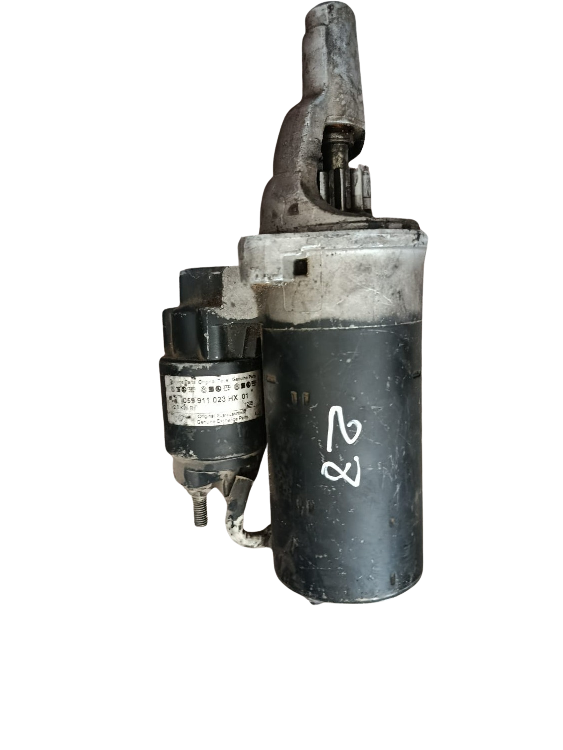 Démarreur Audi A4 B6/8E/Berline / Avant/Cabriolet (8H)/B7 (8E) Phase 1 (2000→2005) – Réf. 059911023HX01/1.8 T / 2.0 FSI / 2.4 V6 / 3.0 V6/2.0 TFSI /3.2 V6