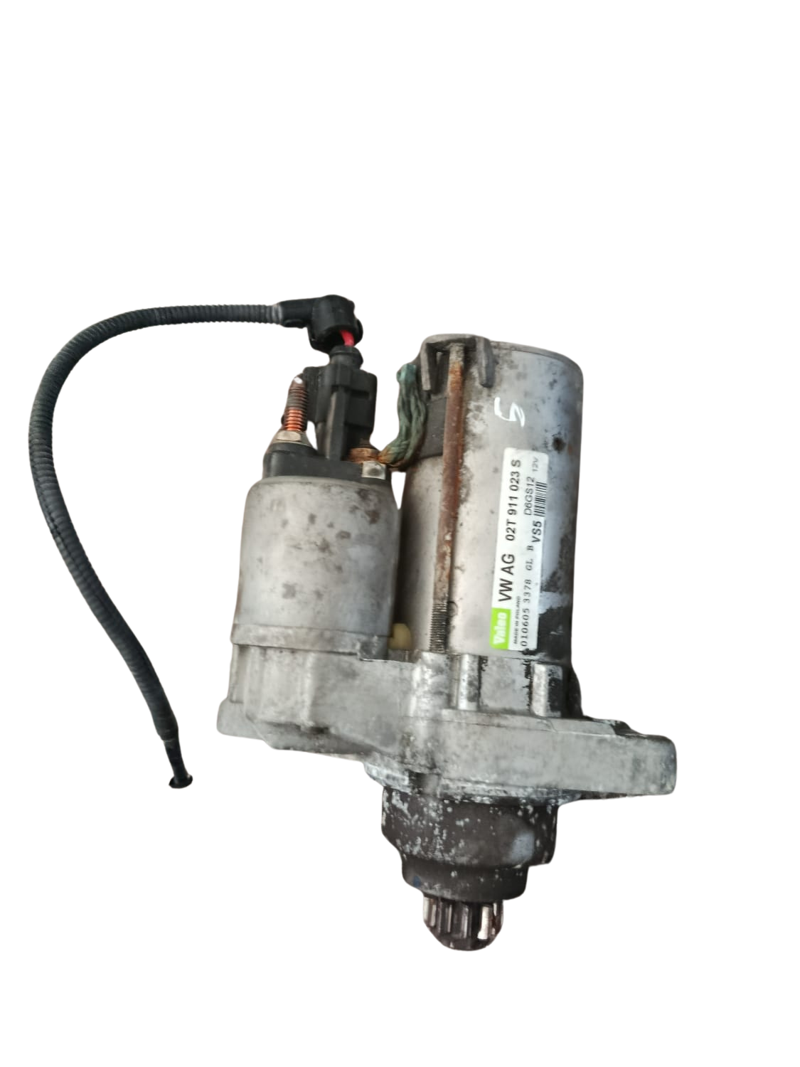 DÉMARREUR VW ORIGINE ,Référence OEM , 02T 911 023 S/Volkswagen/Audi/Seat/Škoda/Polo VI, T-Cross,Golf VII / VIII/A1 / A3 8Y/Ibiza V, Arona/Fabia IV, Scala/1.0 TSI 70 kW,81 kW/1.0 TSI, 1.5 TSI, 2.0 TDI/1.0 TFSI, 1.5 TFSI/1.0 TSI 85-110 ch