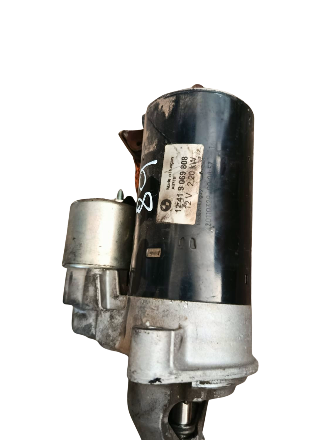 démarreur BMW – Référence OEM ,12 41 9 069 808 /2.5 TD 143 ch – M51D25/2.5 TD 143 ch – M51D25/3.0 TD 150 ch – M51D30/3.5 TD 162 ch – M51D35