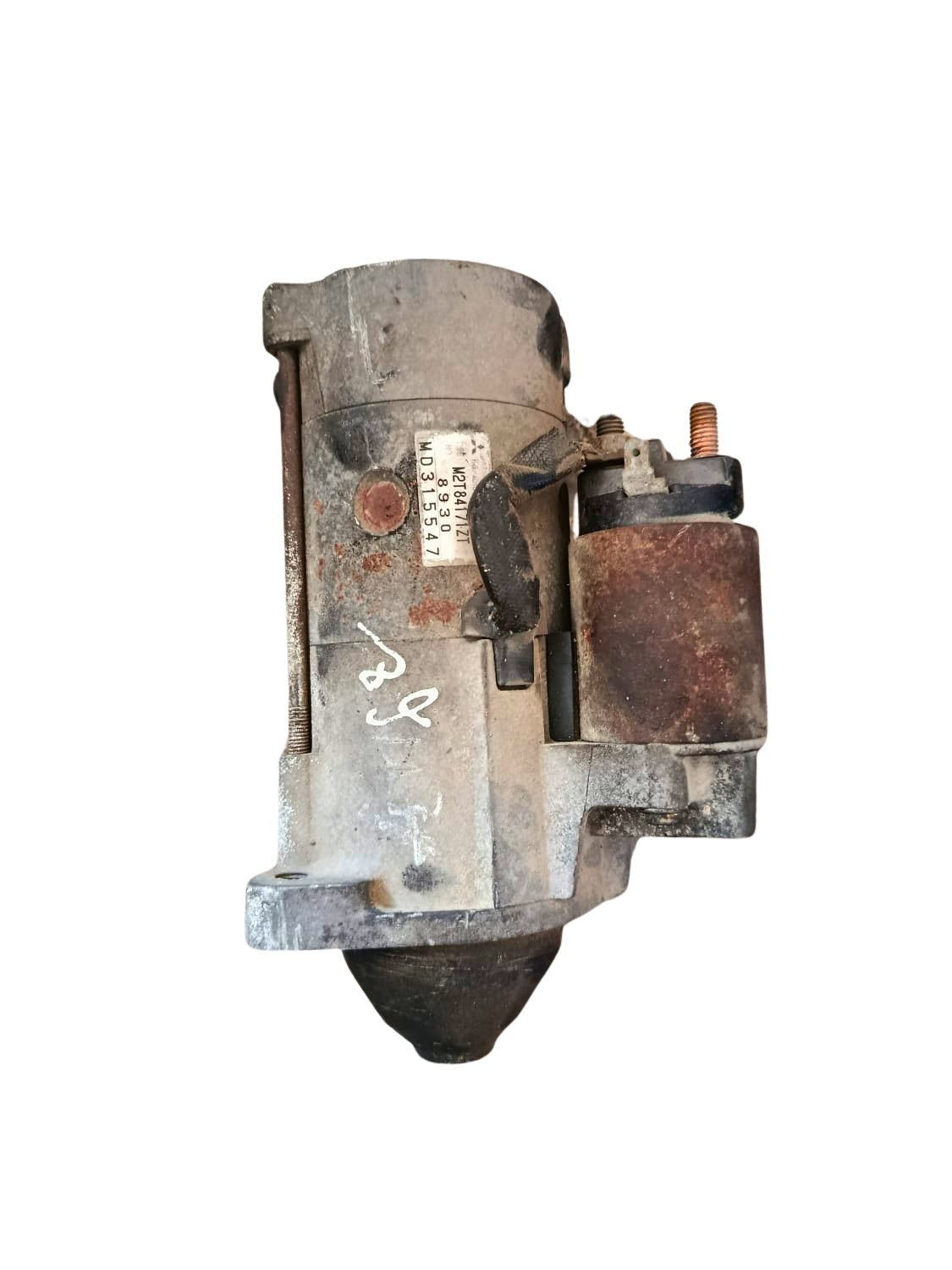 démarreur M2T84171ZT / MD315547 /Mitsubishi Pajero / Montero/Mitsubishi L200 / Strada/Hyundai Galloper/SsangYong Musso / Rexton/3.0 L V6 12V – 6G72/2.5 L TD / 3.0 L V6 – 4D56 / 6G72/3.0 L V6 – 6G72/2.3 D / 2.9 D – OM664 / OM601