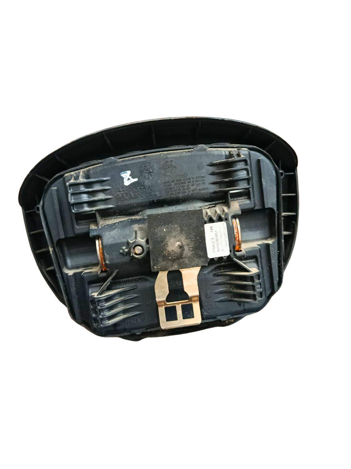 AIRBAG CONDUCTEUR Référence : 6056962 Renault Scénic II & Mégane IIGrand Scénic II /1.4 16V → 2.0 dCi/1.5 dCi → 2.0 dCi
