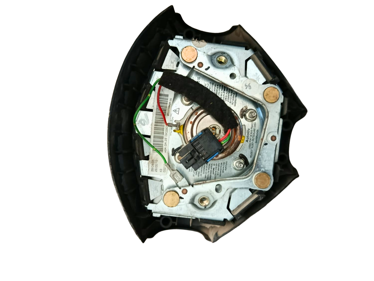 AIRBAG COMPLET PEUGEOT 206 /CC, SW/1.6 16V / 2.0 16V/1.4 HDi → 2.0 HDi/1.4i / 1.6 HDi