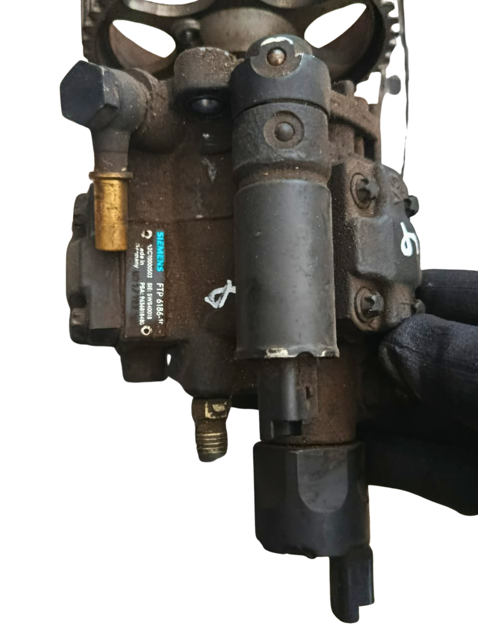 pompe d’injection haute pression Siemens/VDO – référence 9636818480 / 5WS40018 – moteurs 2.0 HDi PSA (Peugeot / Citroën).