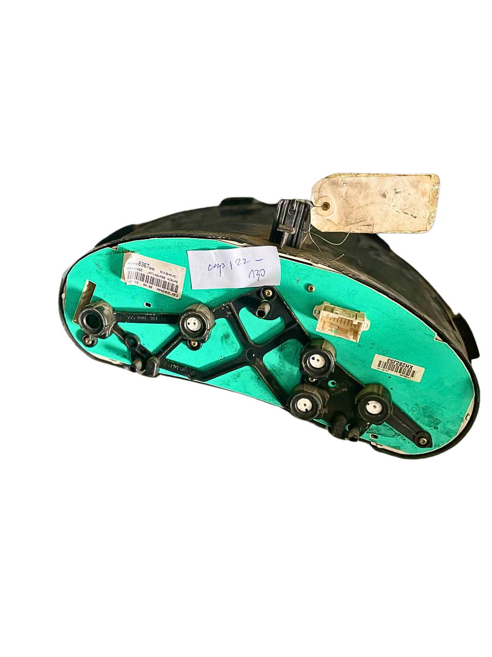 Bloc Compteurs Vitesse Peugeot 206 9648836780, 000646804, Jaeger 206