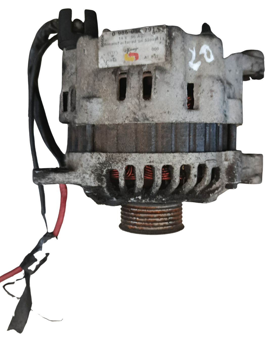 Alternateur – Réf. BOSCH 0 986 037 791 /PEUGEOT  J5  FOURGON C25 TALBOT EXPRESS / 2.5 D 2.5 TD