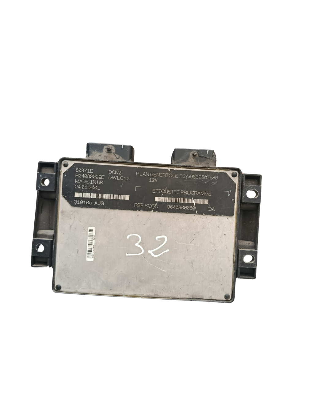 calculateur moteur Lucas DCN-2 – Réf. 9640900080/206 306 partner1 2 berlingo 1 2 xantia xsara c15/ 1.9d