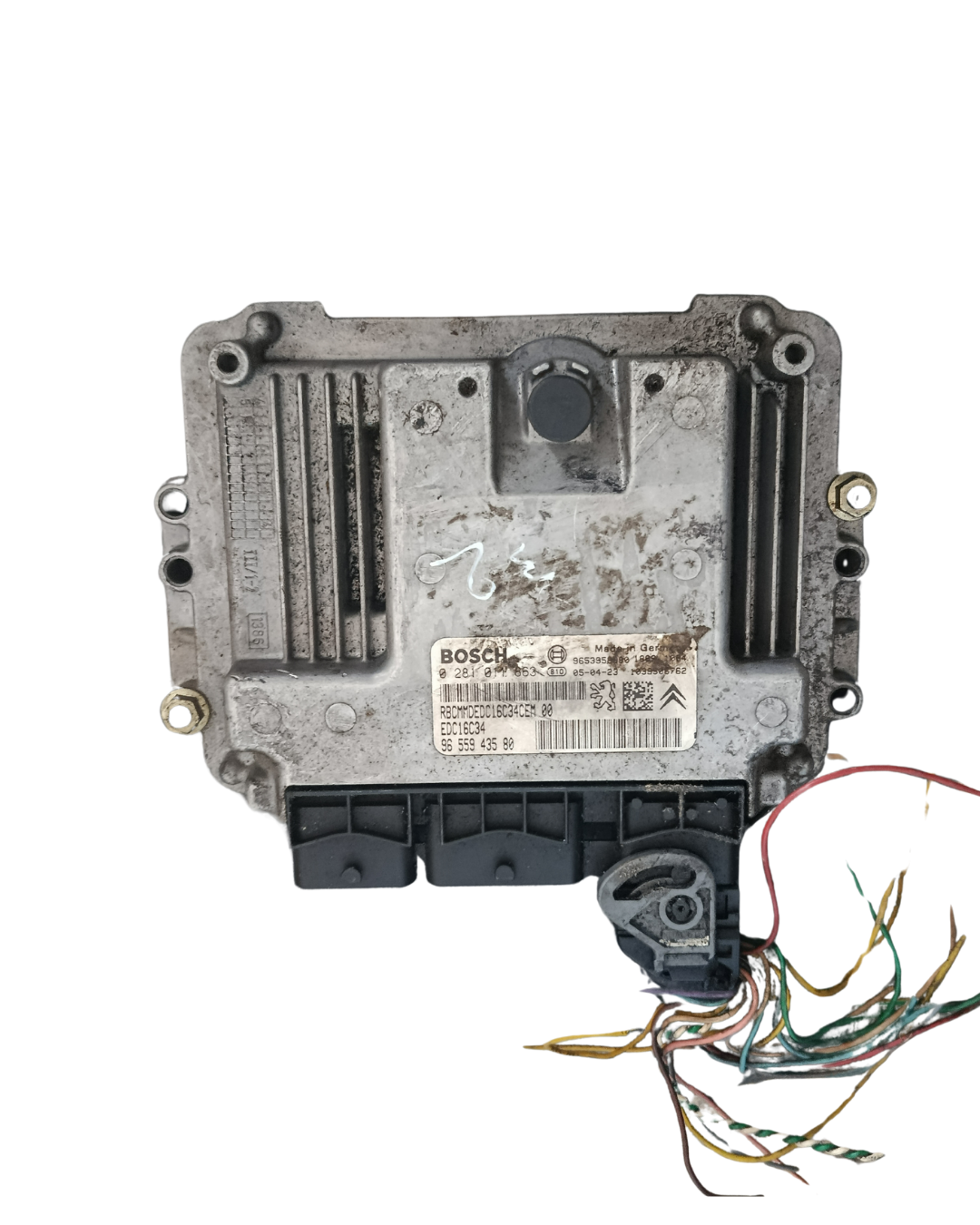 Calculateur moteur Bosch 9655943580/ 307 308 c4 c4 picasso c5 207 partner expert berlingo / 1.6 hdi 16v