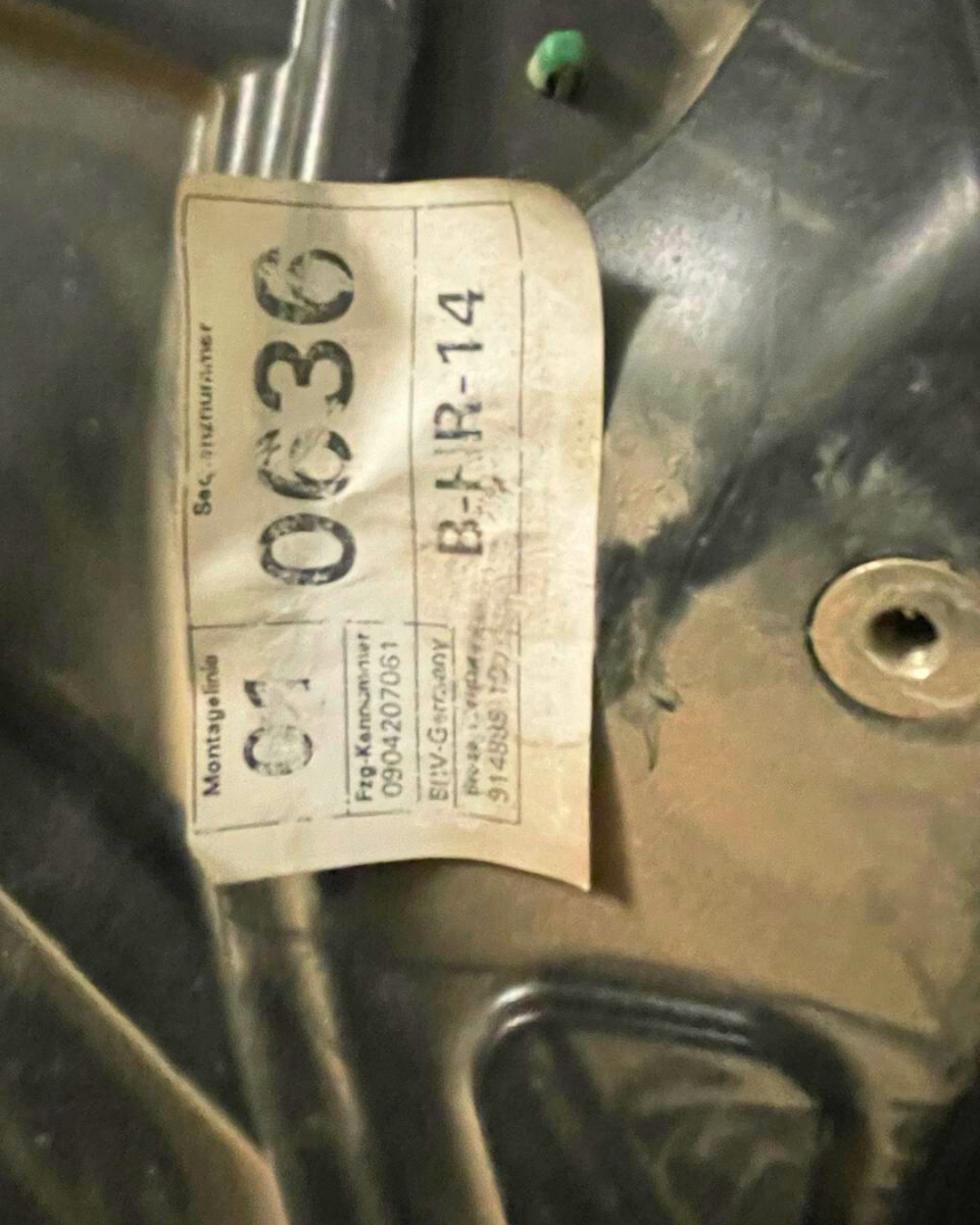 porte arriere droit passat cc
