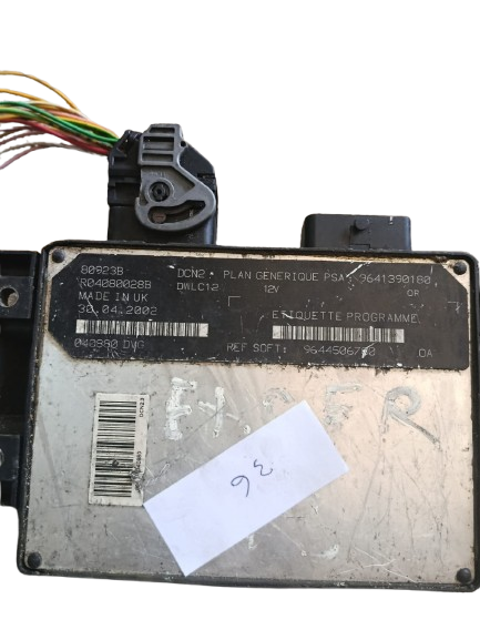 Calculateur Moteur Peugeot Citroën 9644506780