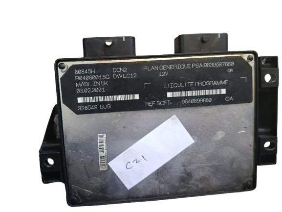 Calculateur Moteur Peugeot Citroën 9640899880