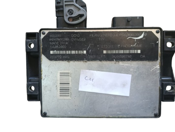 Calculateur Moteur Peugeot Citroën 9644506780