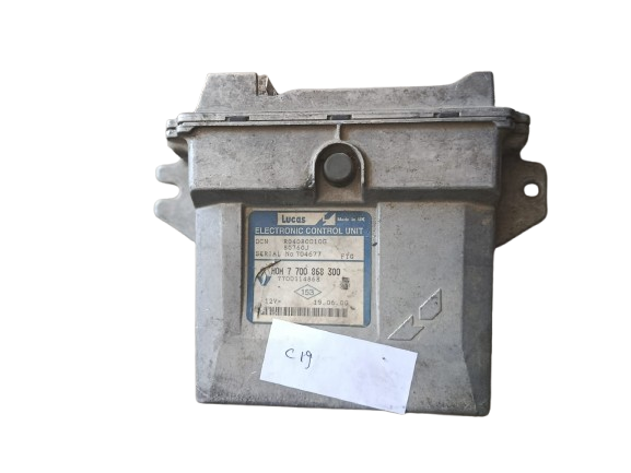 Calculateur Moteur Renault Clio / Kangoo 1.9D Lucas HOM 7 700 868 300 7700114868