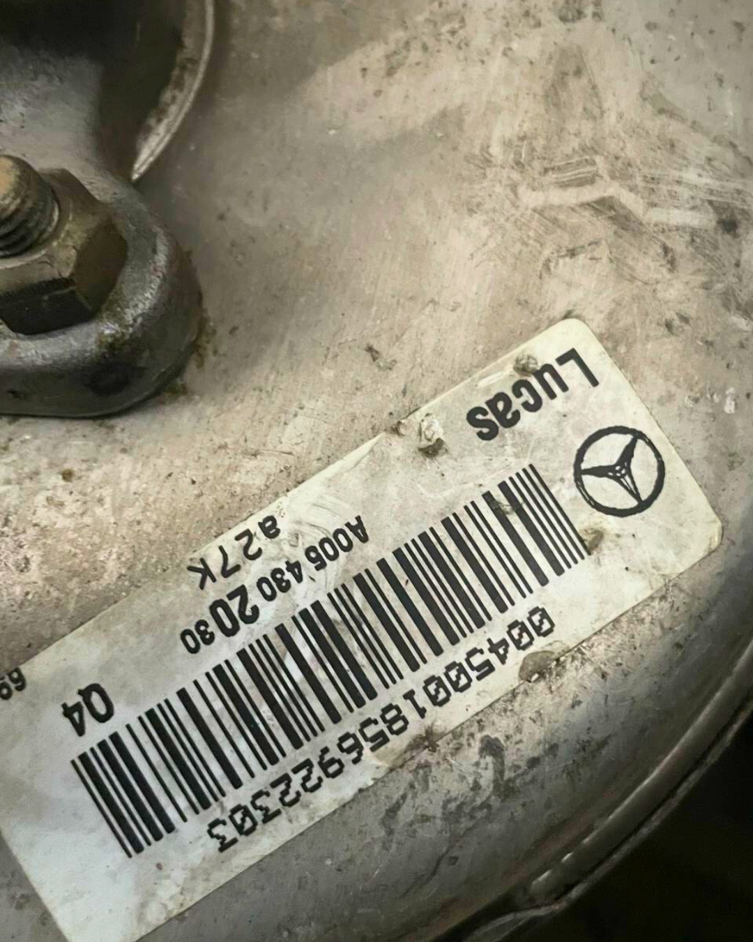 Servofrein d'occasion avec référence A0054302030 mercedes A