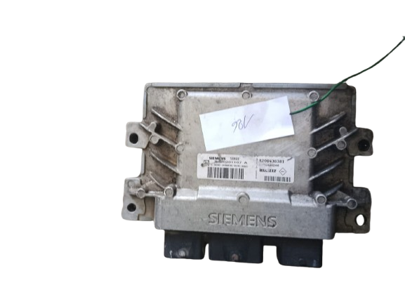 Calculateur moteur ECU Renault Twingo 1.2 Siemens S120201107 A, S120201107A, 8200438381, 8200400246
