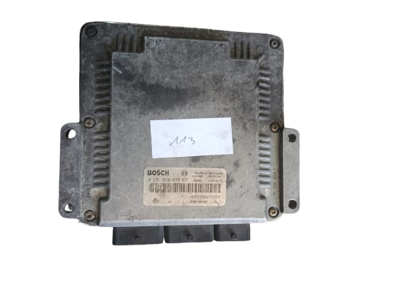 Calculateur moteur ECU Renault Mégane 1.9 DCI HOM8200039569 8200166362 Bosch 0281010819 EDC15C3