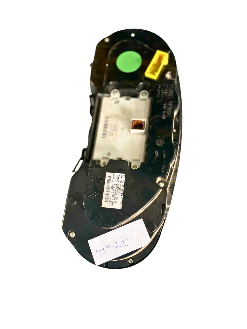 block  compteurs Vitesse 9676614680 Peugeot 3008 2010