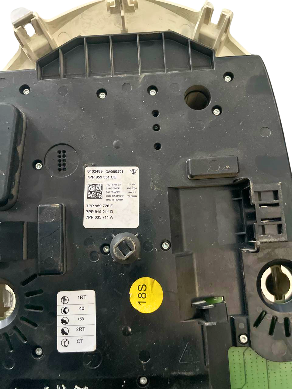 Porsche 958 Cayenne 970 Panamera Module de toit Console de toit 8402489 7PP959551 CE