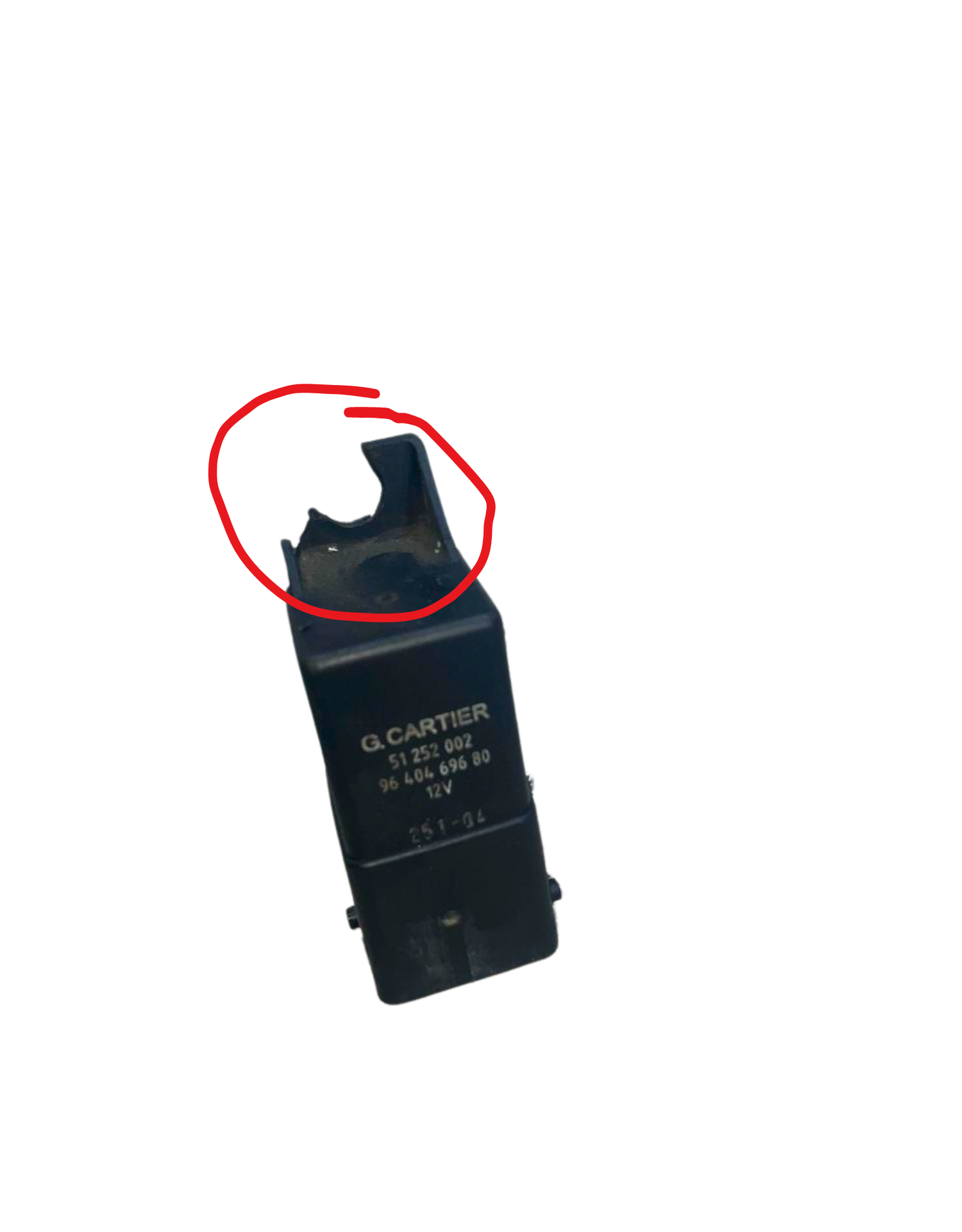Relais De Bougie 9640469680 51252002 G.Cartier Citroen Peugeot 11