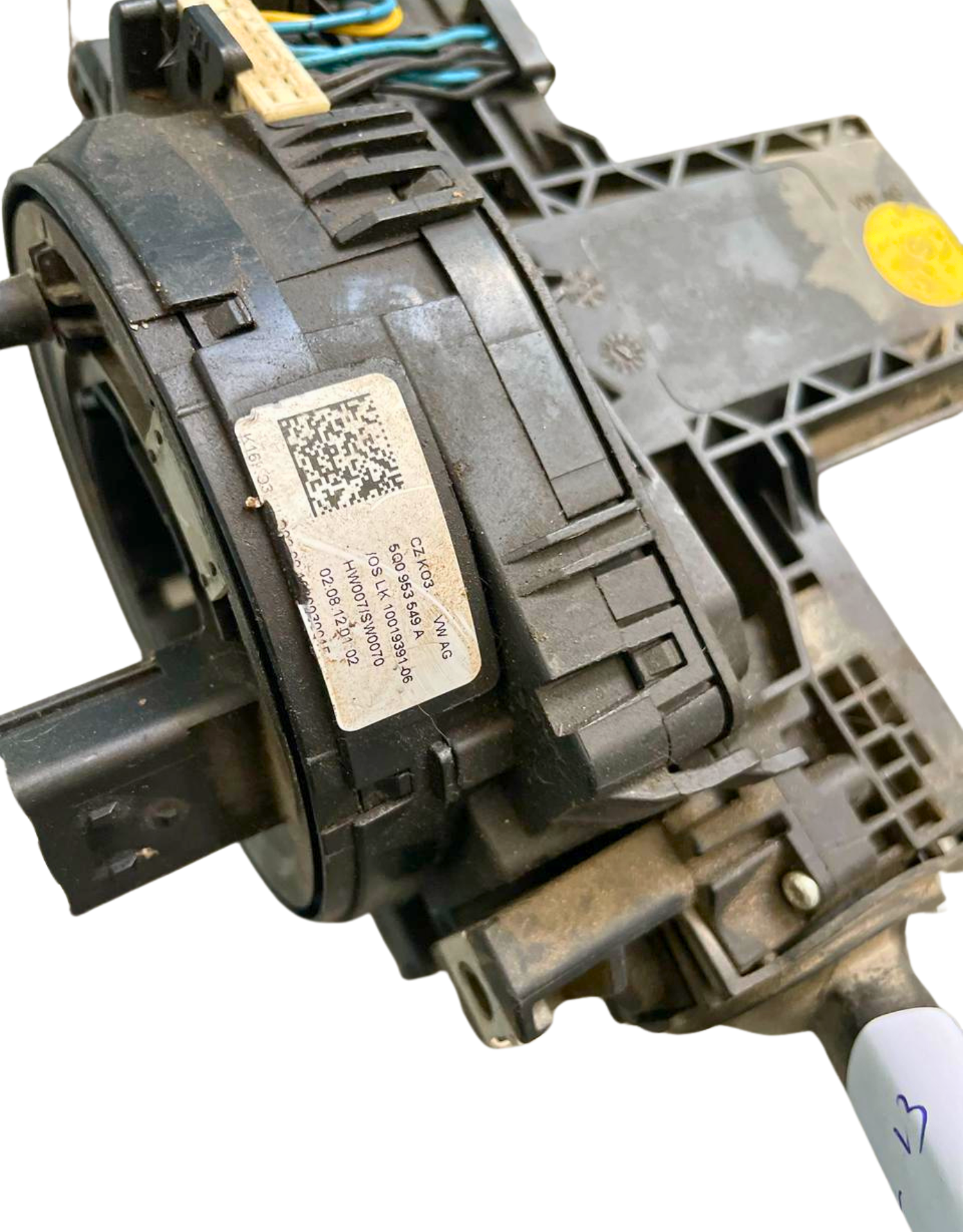 Interface de volant multifonction 5Q0953549A + tige avec ACC 5Q0953507AG GOLF VII