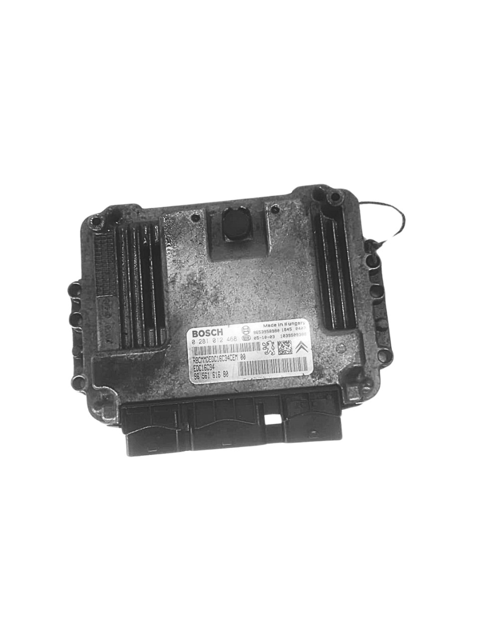 Calculateur Moteur CITROEN XSARA PICASSO 1.6 HDI Bosch, 0 281 012 468, 96 561 616 80, 0281012468, 9656161680