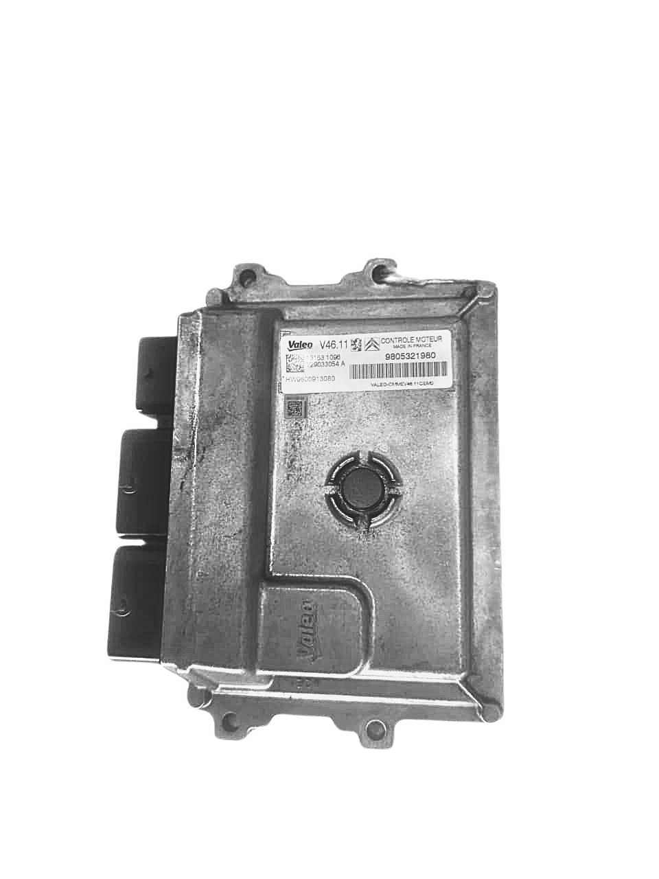 CALCULATEUR MOTEUR CITROEN PEUGEOT VALEO V46.11, 9805353080, HW 9800913080