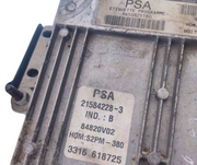 Calculateur 9650825180 9642222380 21584228-3  1.4 8v c3 206 xsara berlingo