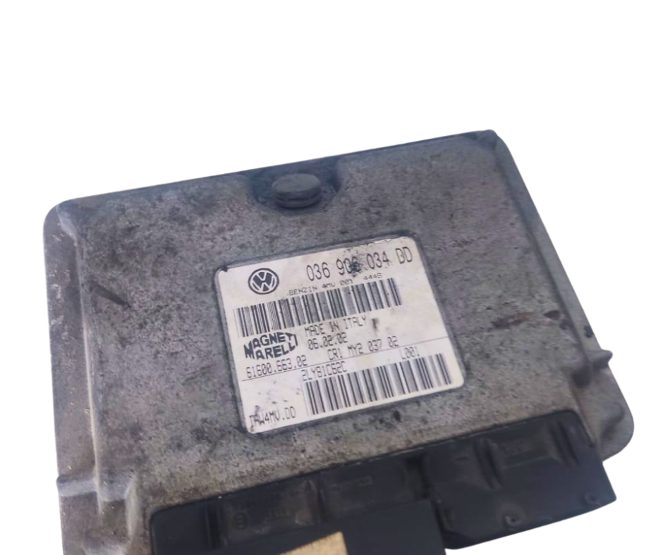 Calculateur 036906034DD IAW4MV.DD 61600.663.02 VW Magneti Marelli /polo4 ibiza cordoba4 fabia1 (6y) 1.4 16v