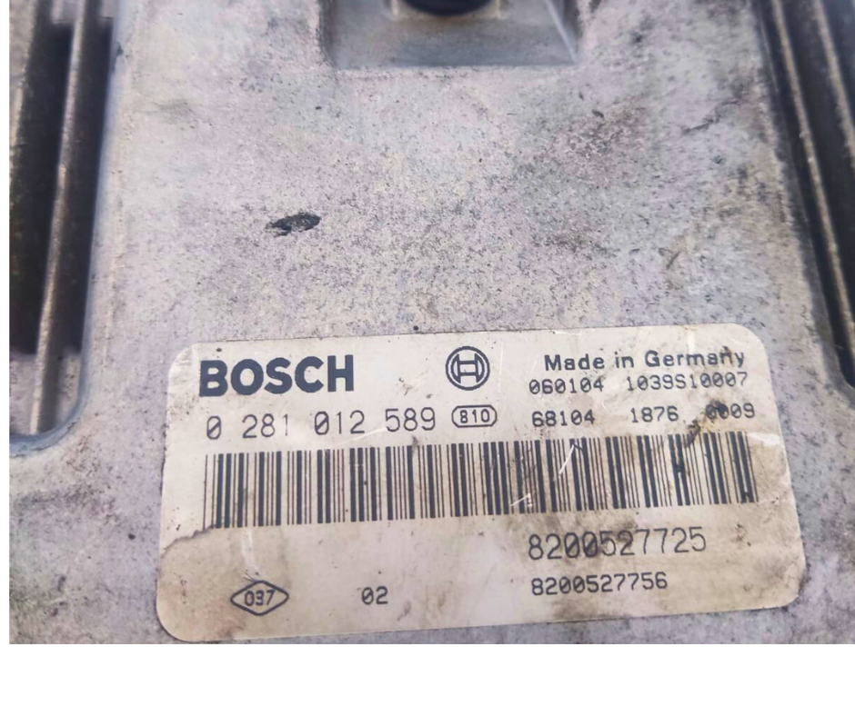 Calculateur 0281012589 8200527725 8200527756 Renault Bosch 1.9 dci cdti scenic2 megane2laguna2 3 espace4 velsatis nissan primastar opel vivaro movano