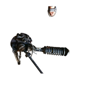  FUSEE COMPLET Bras de force + Amortisseur COMPET + ressort boudin – Avant CHEVROLET DAEWOO MATIZ