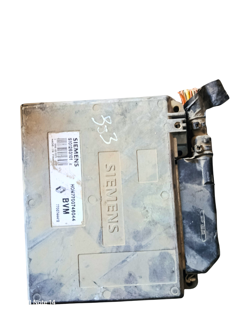 calculateur Siemens HOM7700746044, R19&nbsp; R21 laguna nevada cabrio 1.7&nbsp; 1.8&nbsp;