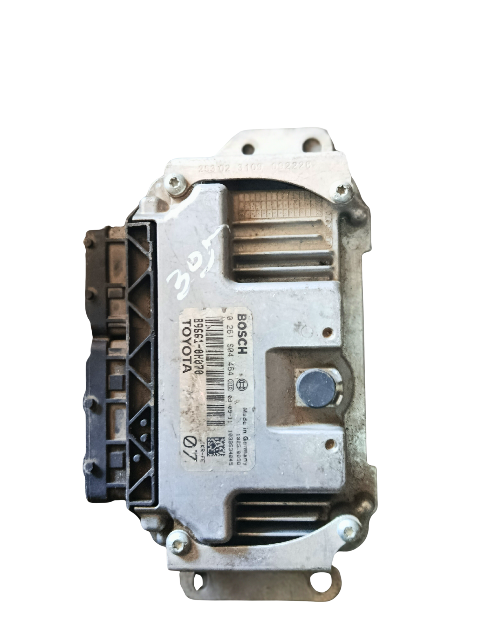 calculateur Bosch de référence 0 261 S04 464 (également référencé comme 89661-0H070 pour Toyota) : yaris auris corolla 1.01.3 1.6