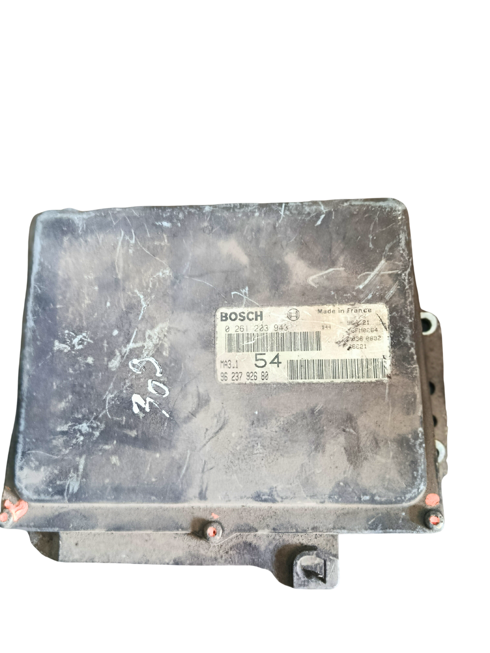 calculateur Bosch MA3.1 de référence 0261203943 9623792680, saxo 106 1.0&nbsp; 1.1&nbsp;
