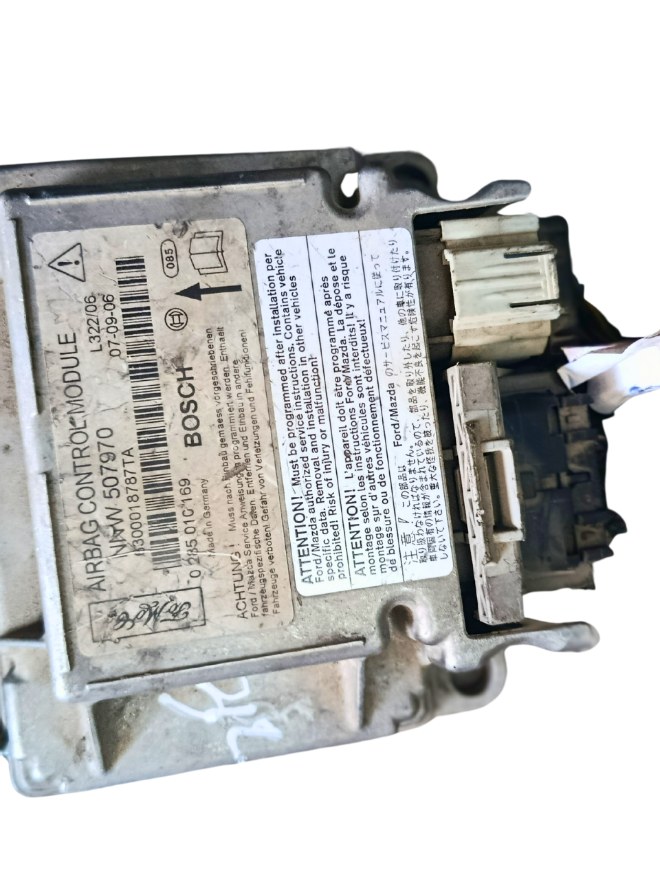 calculateur&nbsp; airbag de référence nnw 507970 land  rover  range rover