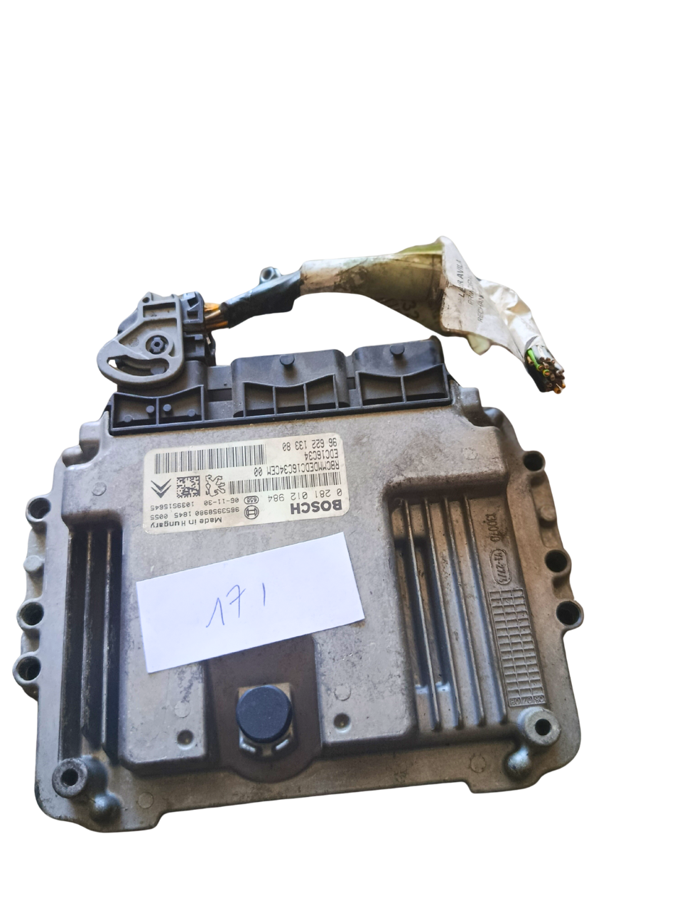 calculateur 0281012984 pour Peugeot 407 et Citroën C4&nbsp; 1.6&nbsp;