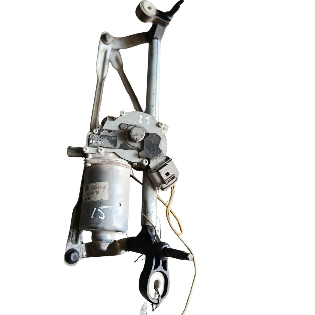 Moteur + mécanique complet d’essuie-glace avant 13182340 OPEL CORSA D