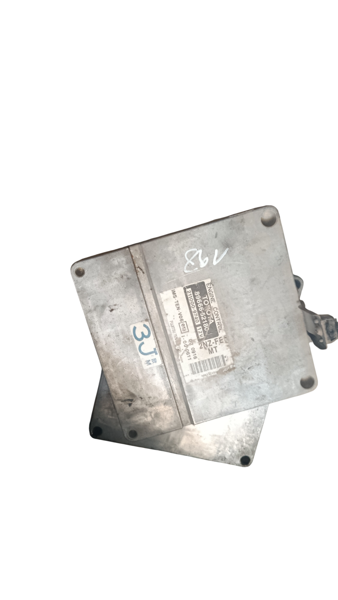 Calculateur moteur – Réf. 89666-52180 TOYOTA YARIS VERSO (P2) 1.3 VVT-i – 2002–2005