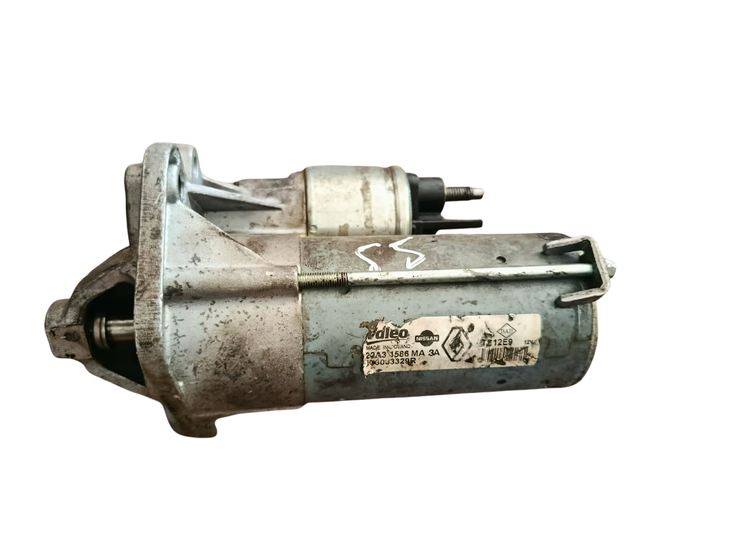 Démarreur Valeo 22A31586MA,Nissan,Renault ,Dacia,Micra V (K14) 1.5 dCi,Juke II (F16) 1.5 dCi / 1.6 16V,Pulsar (C13) 1.5 dCi,Clio IV / Captur 1.5 dCi,Sandero III / Logan II 1.5 dCi