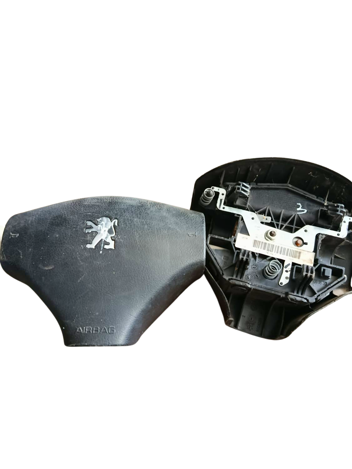 Airbag de volant Peugeot 206,Phase 2 (T3),CC – Référence 96441166ZR,1.6 16V / 2.0 16V