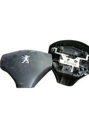 Airbag de volant Peugeot 206,Phase 2 (T3),CC – Référence 96441166ZR,1.6 16V / 2.0 16V