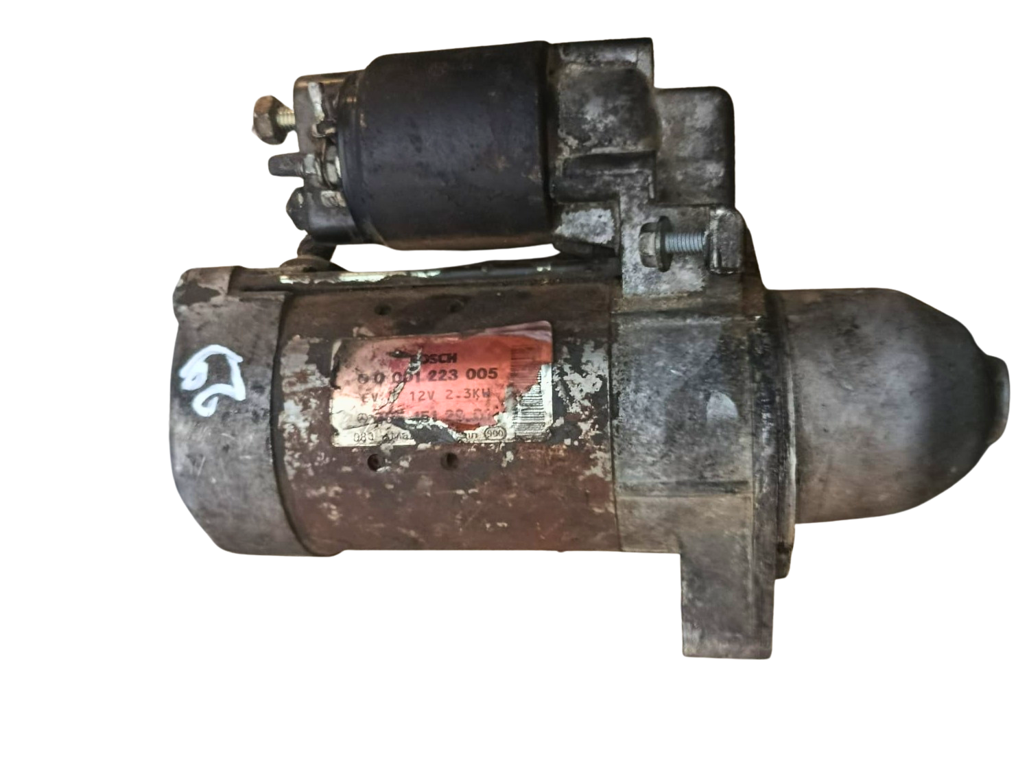 Démarreur Bosch 0001223005 – 2.3 kW – Mercedes Classe E W210 270 CDI/2.7 CDI/E 270 CDI/C 270 CDI