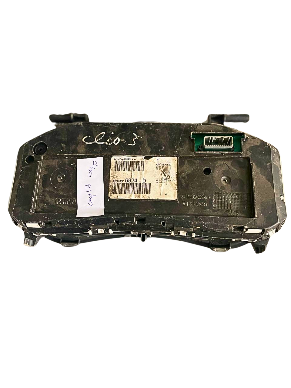 Bloc Compteurs Vitesse Renault Clio 3 8200316824 D 12338