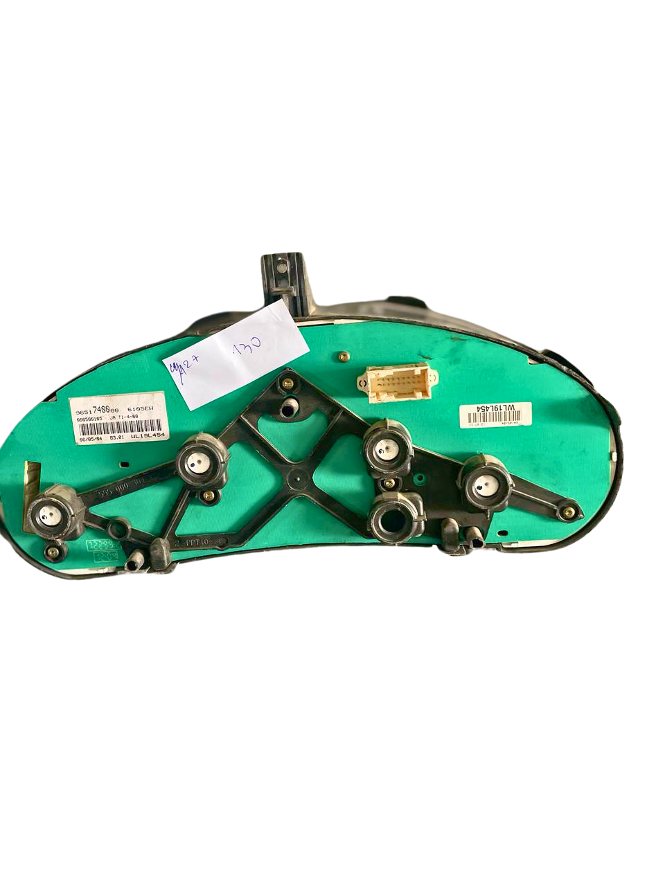 Bloc Compteurs Vitesse Berlingo 206 9651740080 000500105 PSA