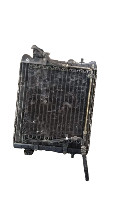 Radiateur + Condenseur de climatisation + Ventilateur moteur GOLF 4&nbsp; BORA BEETLE A3 ref 1J0121207 / 1J0121207M / 1J0121207T