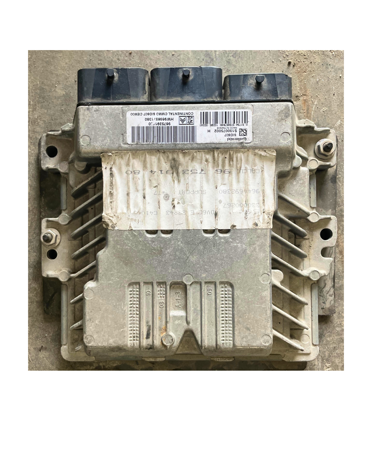 Calculateur S180075002H SID807 9675391480 9666571380 PSA