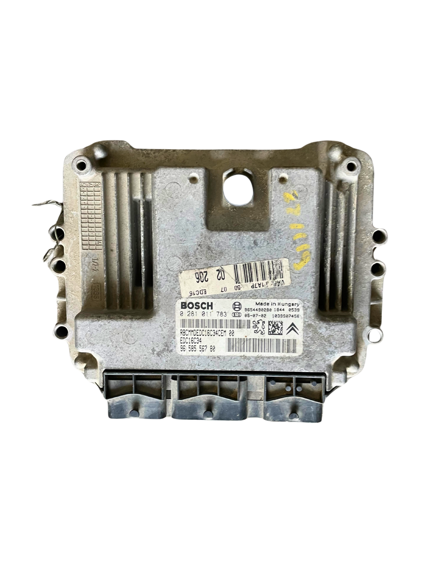 Calculateur 0281011783 9658556780 9654490280 PSA Bosch